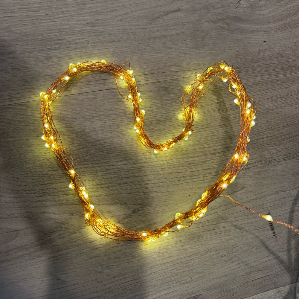 ⭐️ 33 ft LED Decorative Lights Dimmable with Remote Control